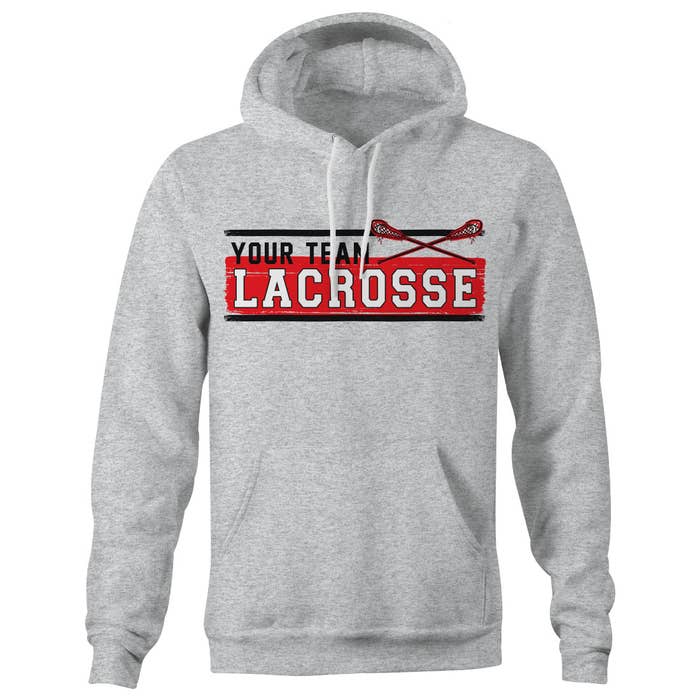 Custom Block Hoodie front view