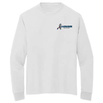Play for Autism Long Sleeve Lacrosse Tee