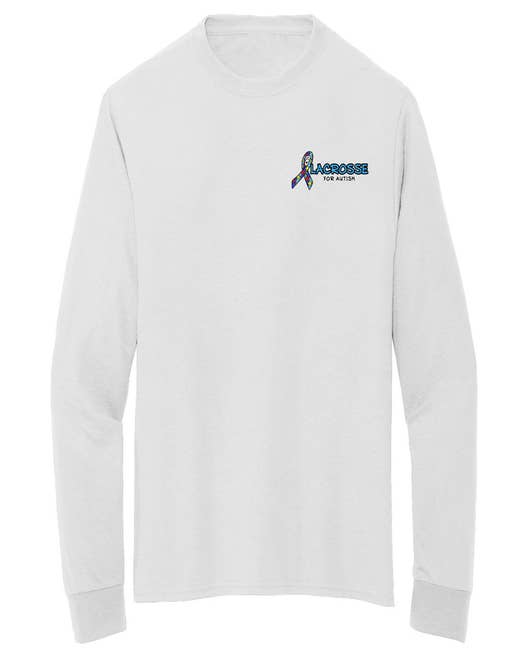 Play for Autism Long Sleeve Lacrosse Tee