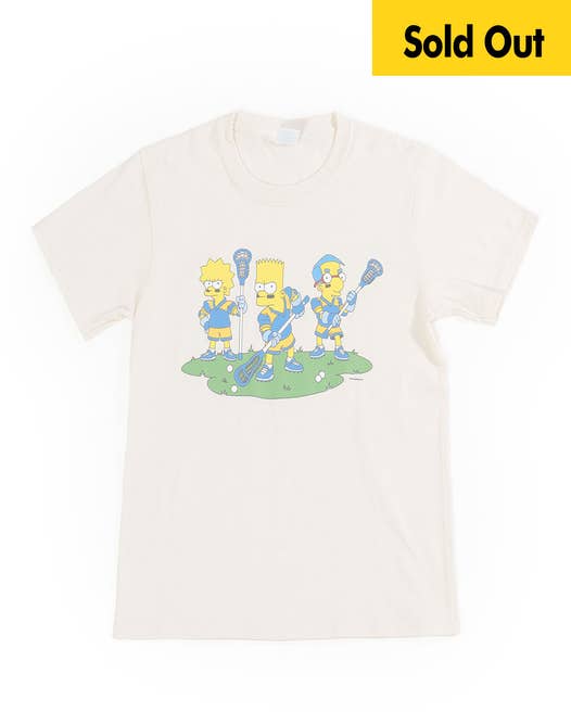 Simpsons Lacrosse Stance Tee - Youth