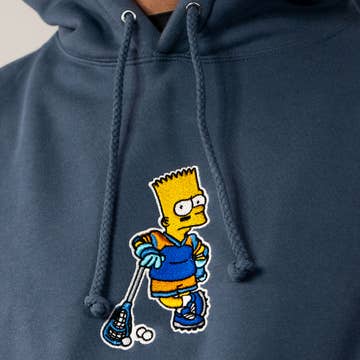 Simpsons Chenille Lacrosse Hoodie - Adult