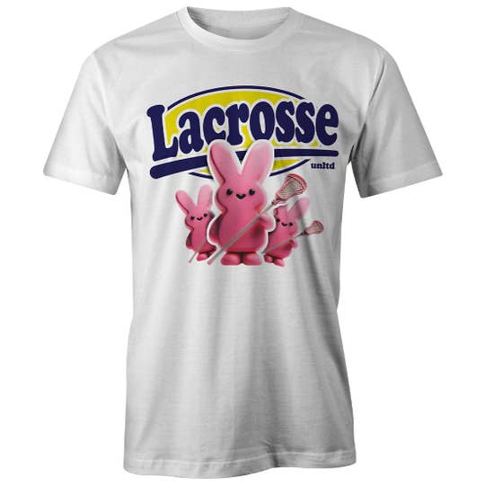 Peeps Easter Lacrosse Tee - White
