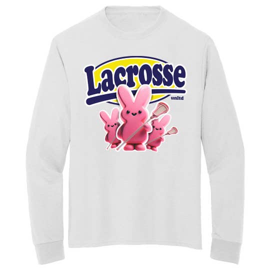 Peeps Easter Long Sleeve Lacrosse Tee