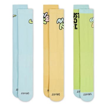 Nike Smile Adult Lacrosse Socks - 3 Pack