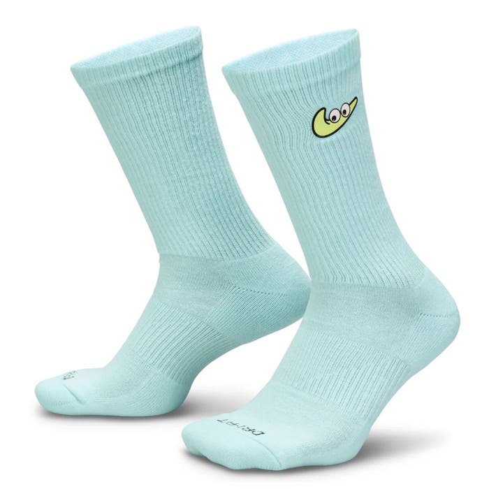 blue socks