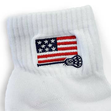 UNLTD USA Quarter Lacrosse Socks 3 Pack