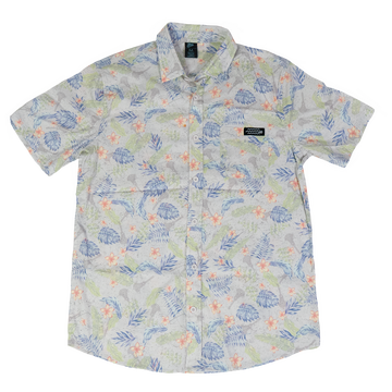 Aloha Lacrosse Button Down Tee
