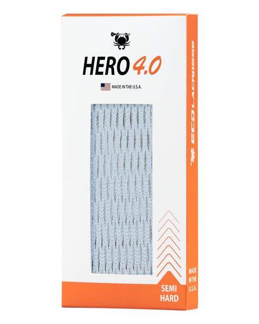 ECD Hero 4.0 Lacrosse Mesh-Semi-Hard