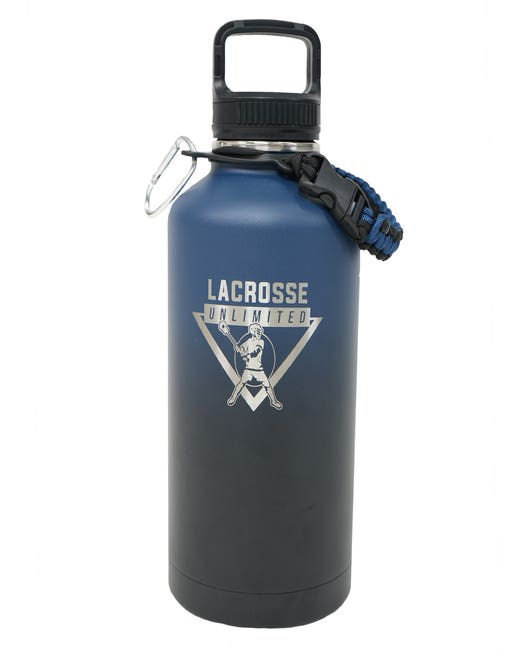 blue Lacrosse bottle