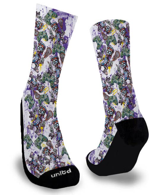 Zombie Gamer Lacrosse Socks