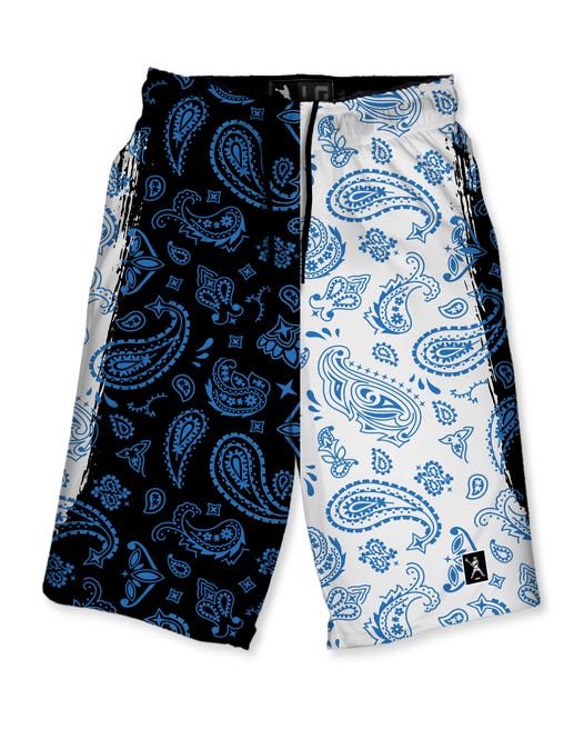 Carolina Paisley Lacrosse Shorts