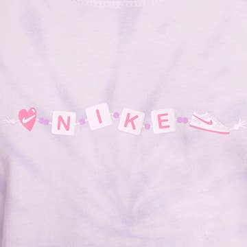 Hydrangea Tie Dye Girl's Lacrosse Tee
