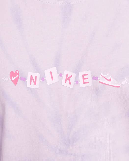 Hydrangea Tie Dye Girl's Lacrosse Tee