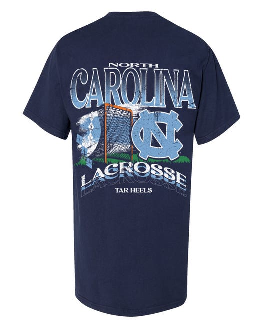 North Carolina Lacrosse Graphic Tee