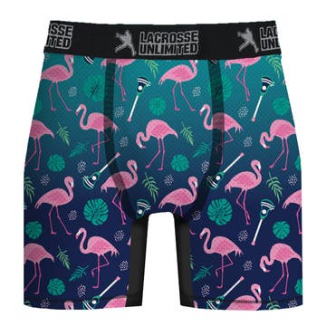 Flamingo Lacrosse Compression Shorts