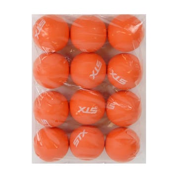 STX Soft Practice Lacrosse Balls- 12 Pack