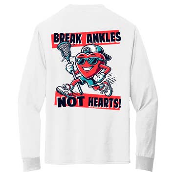Break Ankles Long Sleeve Lacrosse Tee