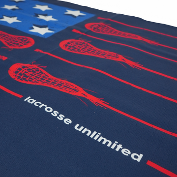 Stars and Sticks Lacrosse Towel