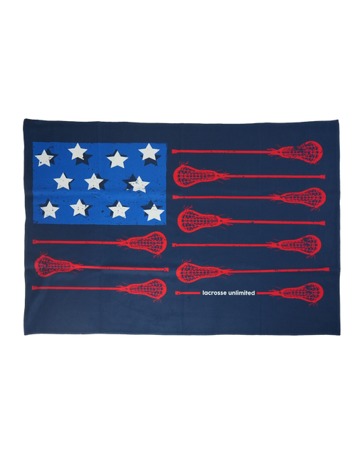 Stars and Sticks Lacrosse Towel