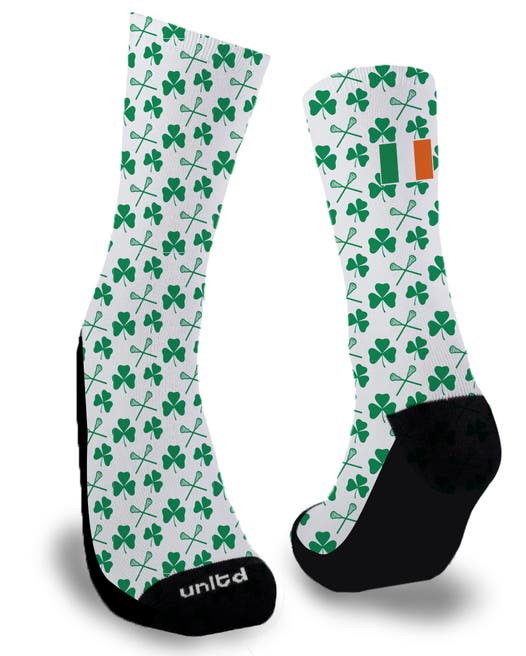 Irish Clover Lacrosse Socks