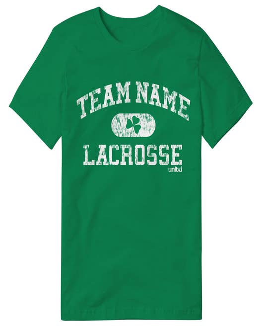 Custom Irish Lacrosse Tee