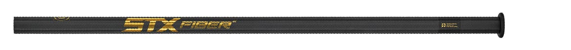 STX Fiber X Black and Gold Lacrosse Shaft