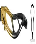 STX Stallion 1K Unstrung Black and Gold Lacrosse Head