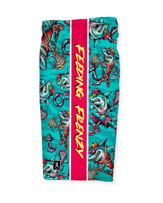 Feeding Frenzy Lacrosse Shorts