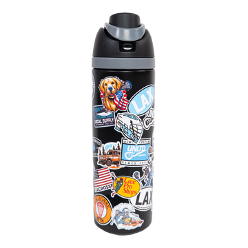 24 Oz Sticker Water Bottle