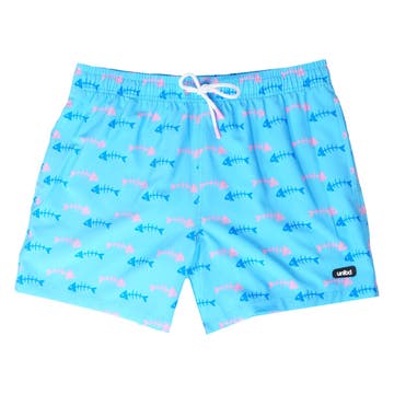 Fishbone Swim Dodge Lacrosse Shorts