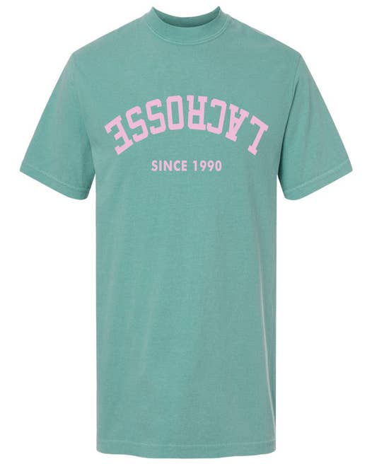 Upside-Down Women's Lacrosse Tee
