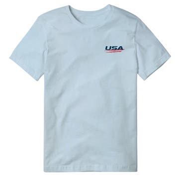 Retro USA Lacrosse Tee