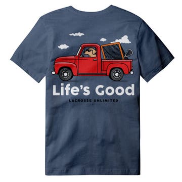 Life's Good Lacrosse Pup Tee