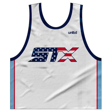 USA STX Reversible Lacrosse Pinnie