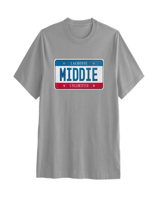 Middie Player Plate Lacrosse Tee