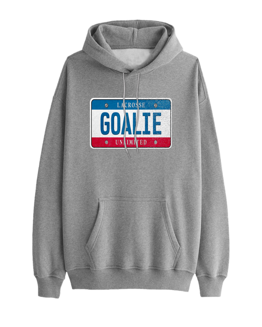 Goalie Player Plate Lacrosse Hoodie