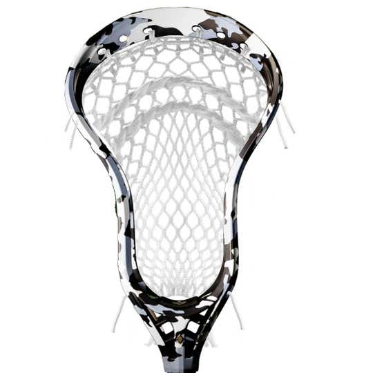 Black & White Camo Dyed Lacrosse Head