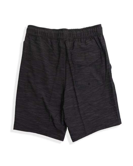 Black Twill Breezer Shorts