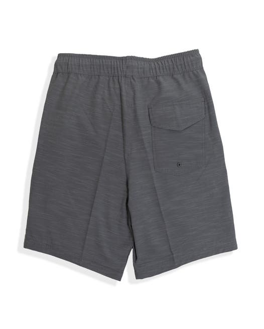 Grey Twill Breezer Shorts