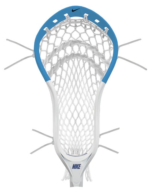 Colored Top Fade Dyed Lacrosse Head