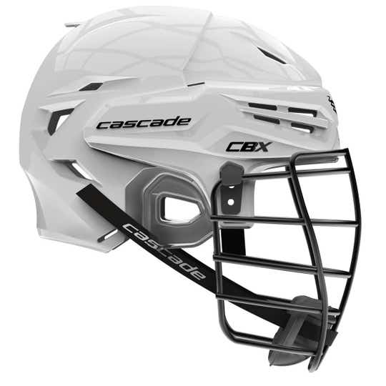 Cascade CBX Box Lacrosse Helmet White