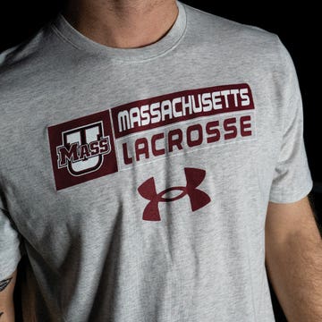 Under Armour Performance UMass Lacrosse Tee - Adult