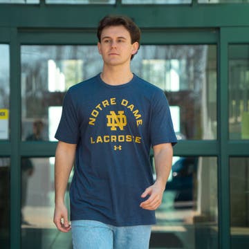 Notre Dame Lacrosse Tee- Adult
