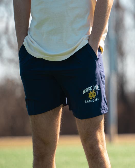 Notre Dame Under Armour Lacrosse 7" Shorts  - Adult