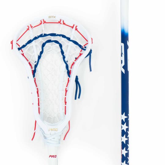 STX Crux Pro LP LE USA Complete Women's Lacrosse Stick