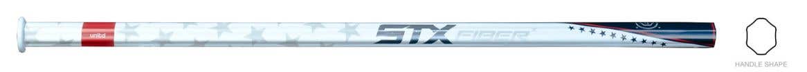 STX Fiber X USA Stars Lacrosse Shaft - Attack - Main