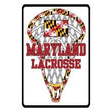Maryland Stick Lacrosse Street Sign