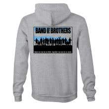 Band Of Brothers Lacrosse Hoodie Back