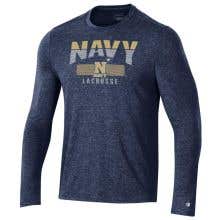 Navy College Lacrosse Long Sleeve