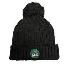 I Love Lax Knit Hat